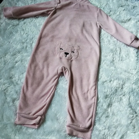 CARTERS PINK ZIPUP: 18MONTHS - Picture 4 of 6